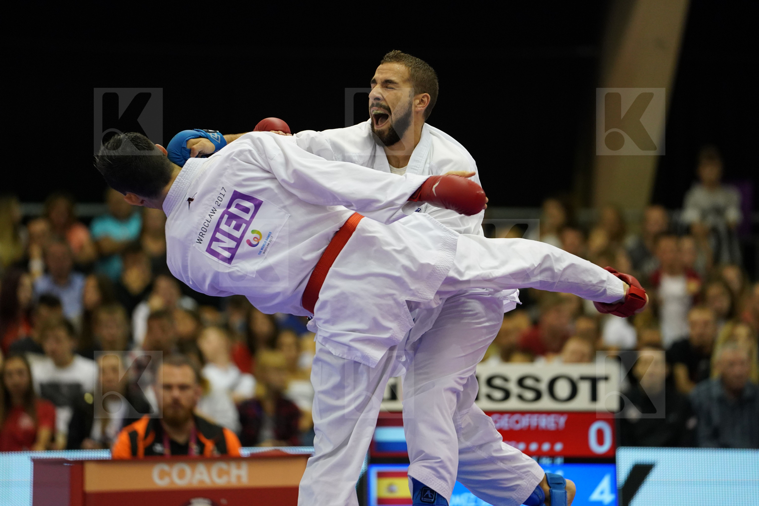 Berens Geoffrey Gomez Garcia Matias Male Kumite -60kg Netherlands Spain